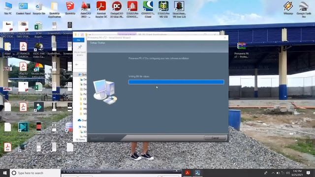 How to install Primavera p6 v7 - Tutorial смотреть онлайн