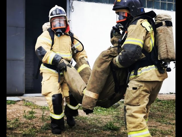 Лучшее звено газодымозащитной службы I Эфир ТК Тивиком смотреть онлайн