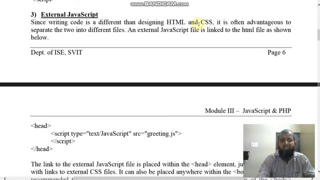 JavaScript: Different ways to include JavaScript in the HTML Document смотреть онлайн