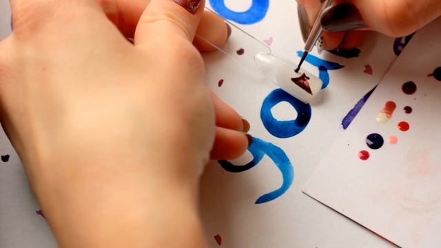 ♥ Дизайн на гель-лаке ♥ Сладости. Мороженое. Термолаки. смотреть онлайн