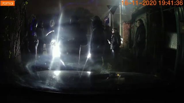 Печальный случай на дороге. Угрозы, полиция, много мата. 18+ смотреть онлайн