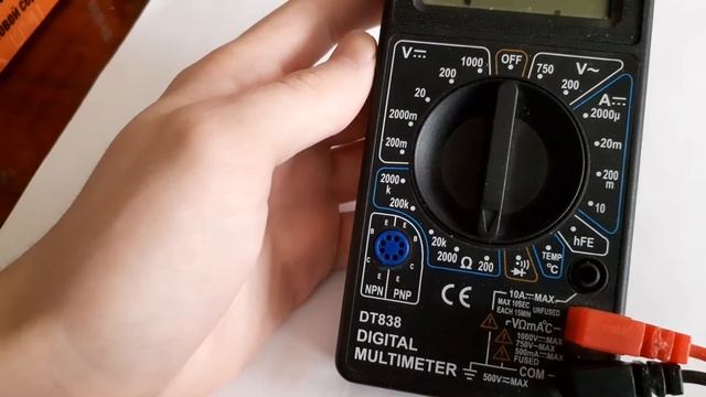 Обзор на мультиметр TEK DT-838 | Лучший бюджетный мультиметр смотреть онлайн