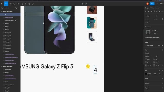 How to make a digital marketplace app using Figma for beginners | Figma tutorial смотреть онлайн