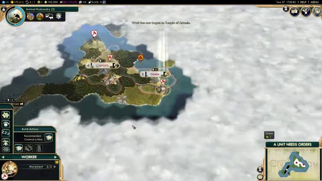 Just one more city...-Civilization V War Victory Ep1 смотреть онлайн