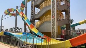 Египет. Обзор аквапарка в Aladdin Beach Resort & Ali Baba Palace в Хургаде 2021.
