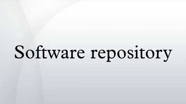 Software repository смотреть онлайн