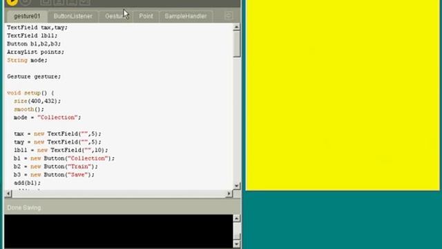 Gesture Recognition in Processing 1 смотреть онлайн