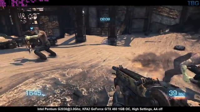 Bulletstorm: Dual Core & nVidia GeForce GTX 460 смотреть онлайн