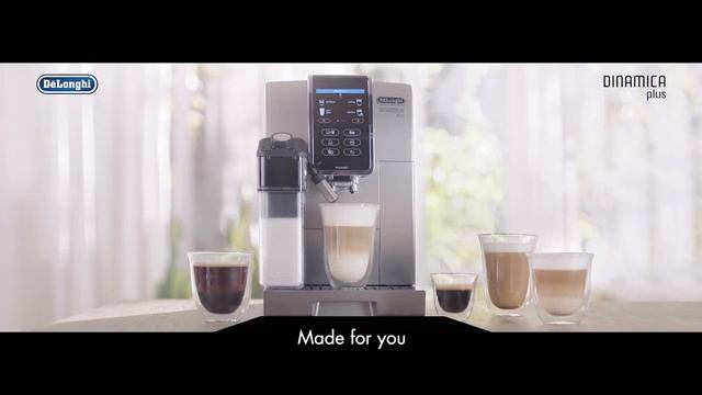 De’Longhi Dinamica Plus – Exceptional taste, made for you смотреть онлайн