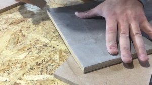 Панели МДФ под микроцементом. Режем ровно и без сколов (Подробное видео с производства)