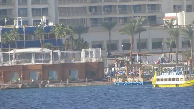 Египет.Movenpick Resort Sharm el Sheikh.Вид с отеля на бухту Наама-Бей смотреть онлайн