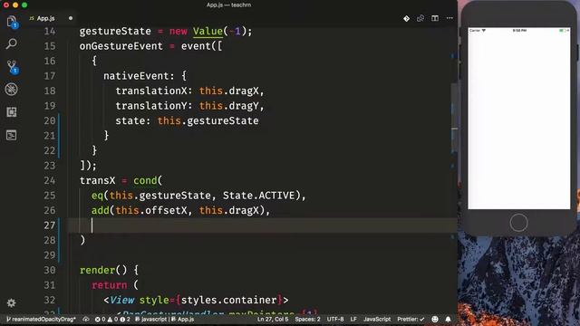Create a Draggable Opacity Changing Circle with Reanimated in React Native смотреть онлайн