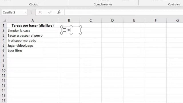 CÓMO AGREGAR CHECKBOX DINÁMICO EN EXCEL 2019. смотреть онлайн
