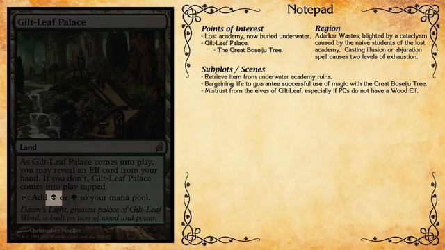 Create a Dungeons and Dragons Campaign Using Magic the Gathering Cards смотреть онлайн