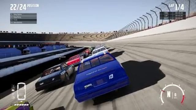 Wreckfest- NASCAR Legends mod смотреть онлайн