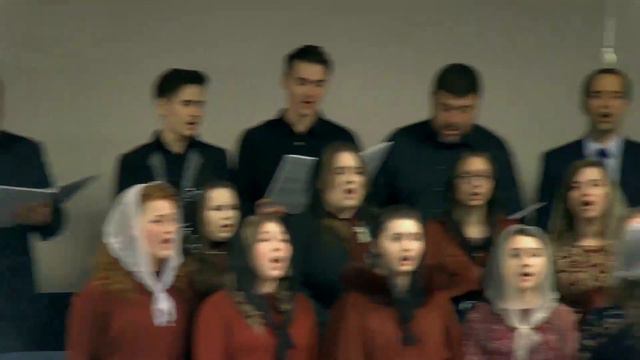 Рождество 2020 - Хор - В небеса Твои взирая смотреть онлайн