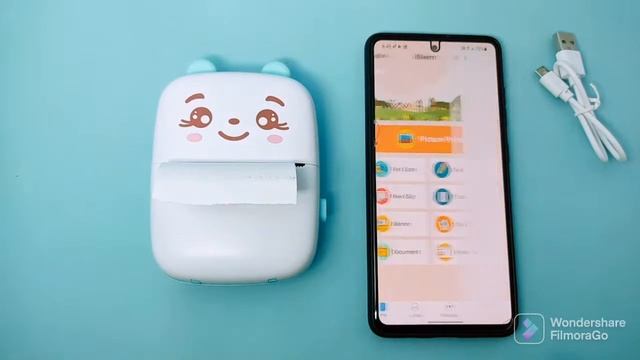 Bluetooth Wireless Mini Printer || Portable Thermal Photo Printer смотреть онлайн