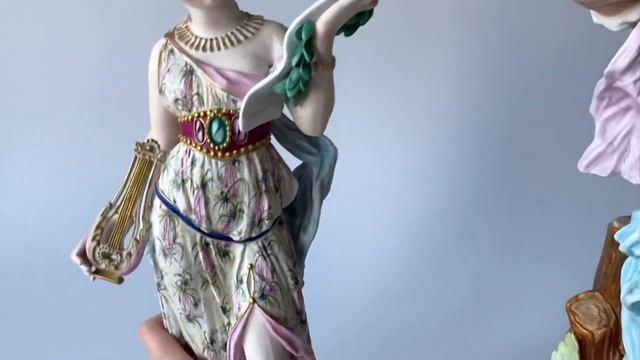 Французский фарфор. Аллегория музыки и танца, конец 19 в, Chantilly смотреть онлайн
