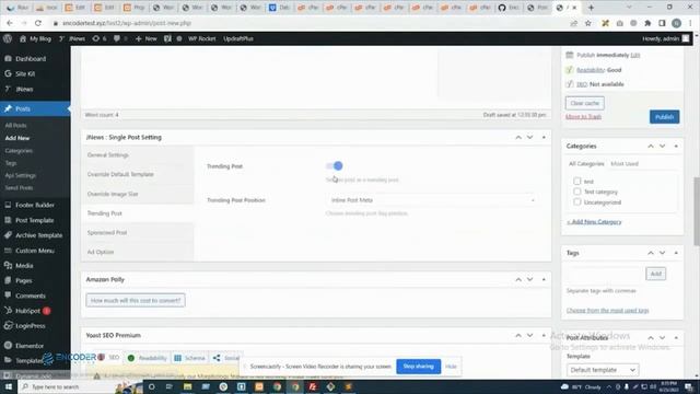 Auto Post Transfer Using REST API - Custom WordPress Plugin смотреть онлайн