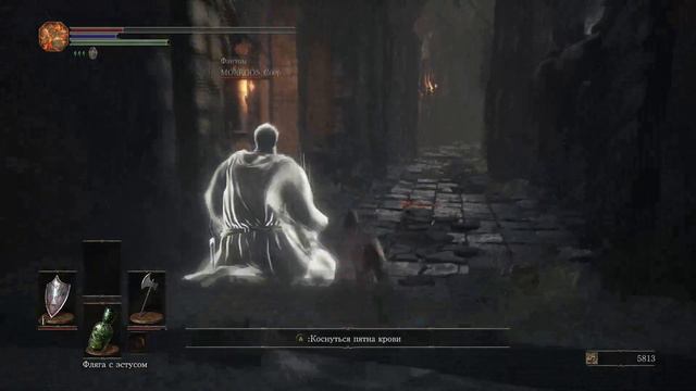 Dark Souls 3 coop #9: Подозрительная дама и баба-мясник смотреть онлайн
