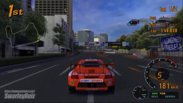 Gran Turismo 3 A-Spec PS2 | Tokyo R246 | Toyota SUPERAUTOBACS APEX MR-S '00 смотреть онлайн