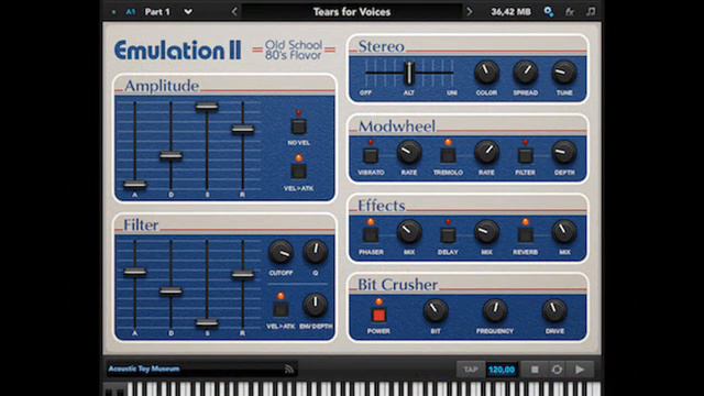 UVI Emulation II Demo смотреть онлайн