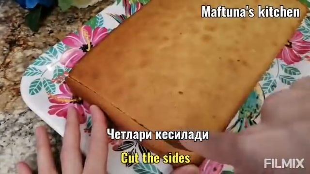 1 Stakan Sut Va Tuxum Bilan Juda Mayin Va Yumshoq Pirog Tayyorlash / Экономичный Пирог  на Молоко