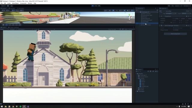 Unity Create With Code Prototype 3 with some Bonus Features (Double Jump, Speed Dashing) смотреть онлайн