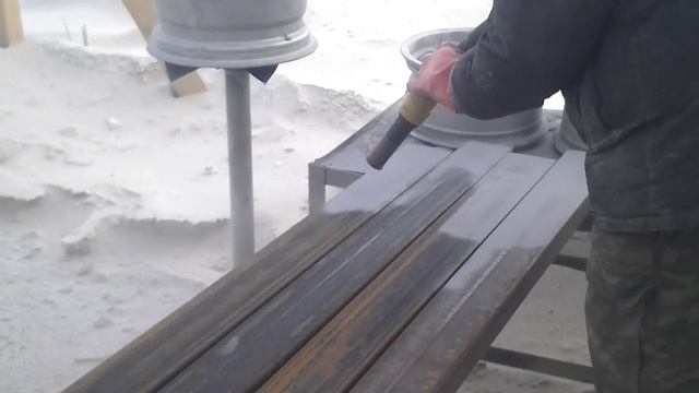 Пескоструй профильной трубы смотреть онлайн