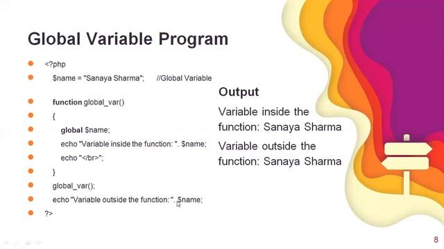 PHP Variable Scope | PHP | Computer Science & IT смотреть онлайн