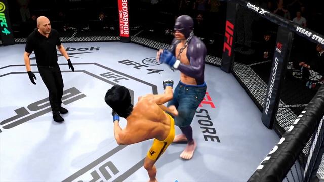 Shark Man Vs. Bruce Lee - EA Sports UFC 4 Rematch