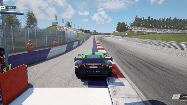 Red Bull Ring 1.27,337 | Aston Martin V8 | Vyachelsav Abuladze | assetto corsa compitizione смотреть онлайн
