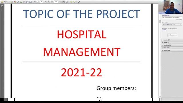 Project Synopsis Class 12 | Synopsis Hospital Management Project with Python Pandas | CS IP Project смотреть онлайн