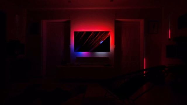 Philips Hue Sync Box whit Gradient lights. Philips 55OLED935 ambilight TV 4K 60fps смотреть онлайн