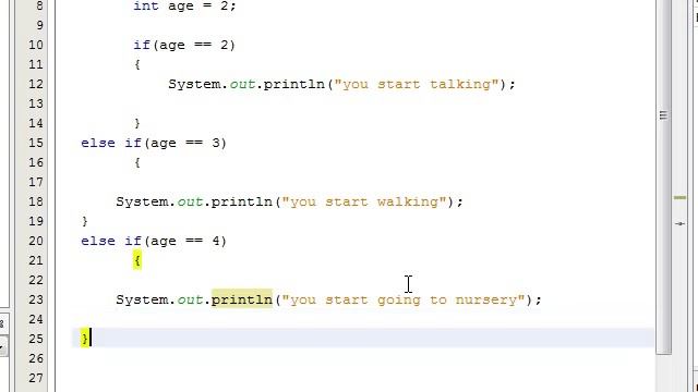 Java Tutorial 7: Nested IF, Else Statement in Java смотреть онлайн