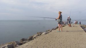 Рыбалка на бомбарду на Чёрном море. Сентябрь.