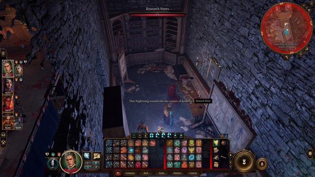 Baldurs Gate 3 Moonrise Tower hidden room Secrets of the necromancer смотреть онлайн