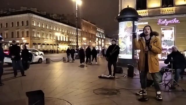 УЛИЧНЫЕ МУЗЫКАНТЫ ПИТЕРА,Глеб Васильев и гр.Шумные Соседи(11) 22.10.23. смотреть онлайн