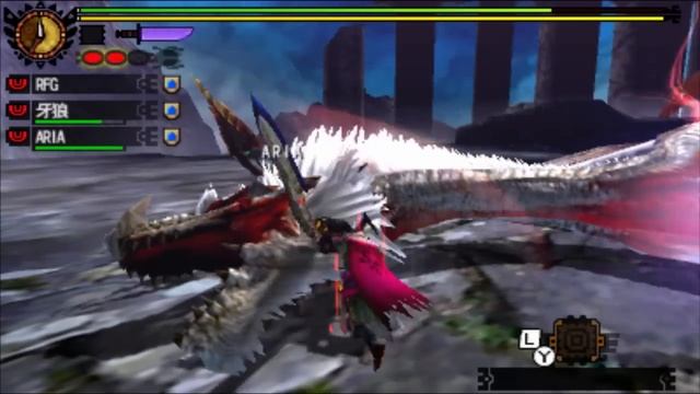 Monster Hunter 4 Ultimate: The White Fatalis (ミラルーツ) смотреть онлайн