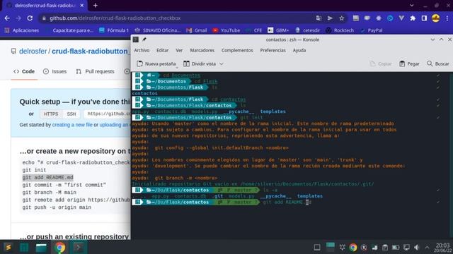 ???Como Subir Proyecto Flask a Github, o cualquier framework y/o lenguaje de programacion смотреть онлайн