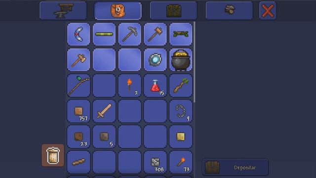 Terraria Mobile 10 - NPC Dye Trader (Tintureiro) смотреть онлайн