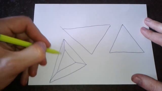 Как поэтапно нарисовать ТРЕУГОЛЬНИК для начинающих и детей? How to DRAW a TRIANGLE смотреть онлайн