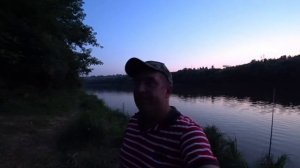 На Оке с ночёвкой , Фидер, мощные поклёвки, треск поводков.  Лещ в садке!!!.mp4