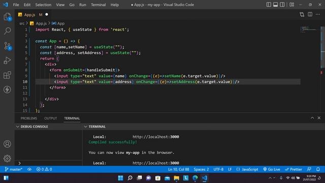 ?? ReactJS Tutorial for Beginners #52 || Handling Events || preventDefault || Ujjwal Technical Tips смотреть онлайн