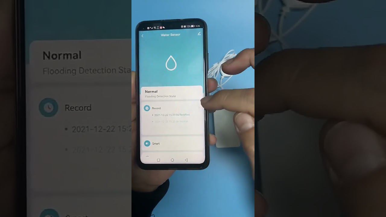 WI FI TUYA APP датчик протечки воды смотреть онлайн
