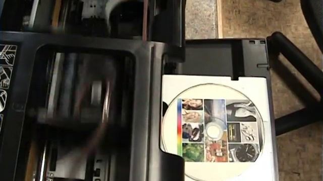 Принтер-автомат для печати на CD\DVD дисках. смотреть онлайн