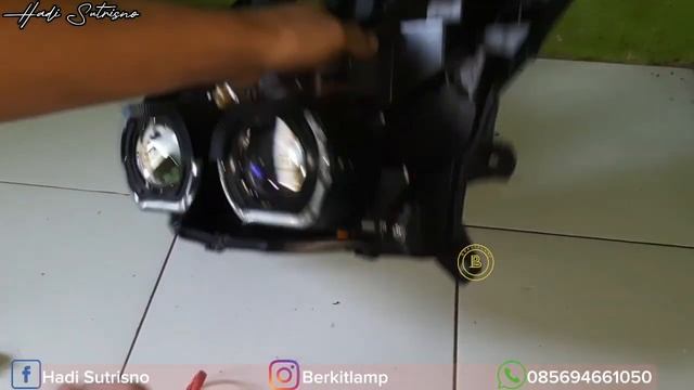 Instalasi Projie Bi-LED 2.5inch Di Headlamp Vario 150 New | Turbo SE | Hadi Sutrisno смотреть онлайн
