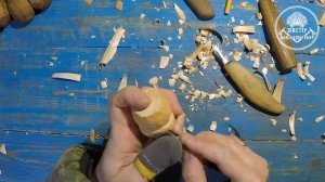 Резьба по дереву для начинающих. Простой гном за 15 минут