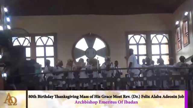80th Birthday thanksgiving mass of Archbishop Alaba Job смотреть онлайн