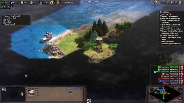 AoE2:DE - Victors and Vanquished - Charlemagne (768) смотреть онлайн